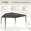tectake® Pavillon Farah 3 x 3 m Produktbild-Vorschau 5