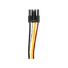 A close-up of a black connector with four colored wires (black, white, yellow, red) extending from it. Anteprima dell’immagine prodotto