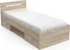 CasaDolce lit pratique MEDIN en couleur chêne Sonoma avec Voir les images du produit 6
