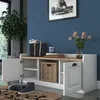 Skye Decor, P2 - 1808 - Noce, Scarpiera, Bianco, 120 x 45 x Anteprima dell’immagine prodotto 7