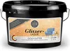 A black plastic bucket containing gold glitter paint. Produktbild-Vorschau
