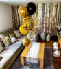 Palloncino in foil con scritta 50th Birthday 45cm oro Anteprima dell’immagine prodotto 8