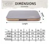 DOTTY Orthopädische Hundematratze, Memory foam VISCO Produktbild-Vorschau 7