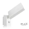 LED Aussenleuchten Bewegungsmelder schwenkbar | weiß IP65 Produktbild-Vorschau 9