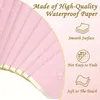 MtnLaur Blumenpapier 20 Blatt, Wasserdicht Blumen Papier, Produktbild-Vorschau 3