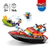 LEGO 60373 City Feuerwehrboot, Spielzeug, das im Wasser Produktbild-Vorschau 16