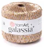 YarnArt Galassia Paillettengarn 5823 Beige Orange 25g 112m Produktbild-Vorschau 1