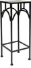 DanDiBo Blumenhocker Metall Schwarz Eckig 50 cm Produktbild-Vorschau 6