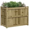 vidaXL Bac à plantes 90x50x70 cm Bois de pin imprégné Voir les images du produit 4