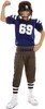 A child wearing a football costume. Produktbild-Vorschau