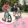 Kolo pro dívku 14 palců 3-5 let kolo s tréninkovými koly Náhled obrázku produktu 9