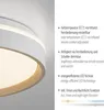 JUST LIGHT LED Deckenlampe MIO sand dimmbar Fernbedienung Produktbild-Vorschau 3