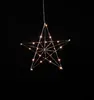 Gwiazda wisząca chrom Led LINE 38 cm Podgląd zdjęcia produktu 4