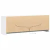 TV-Schrank mit LED-Beleuchtung Weiß 139,5x34x50cm Produktbild-Vorschau 8
