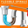 Spirale per la pulizia di tubature EBERTH, lunghezza 4 Anteprima dell’immagine prodotto 8