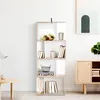 HOMCOM Bibliothèque, Étagère sur 5 Niveaux, Meuble de Voir les images du produit 9