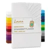 Lavea® Prześcieradło z gumką 120 x 200 cm Maya Jersey, Podgląd zdjęcia produktu 1