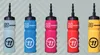 Five colorful Warrior brand water bottles lined up on a light gray background. Anteprima dell’immagine prodotto