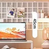 Computertisch Eiche Laptop Gaming-Tisch Modern 120 cm Produktbild-Vorschau 3