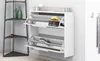 Hängeschuhschrank "Rena" weiß-glänzend Produktbild-Vorschau 5