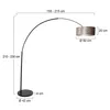Steinhauer - lampada da terra - Sparkled Light - nero - Anteprima dell’immagine prodotto 7
