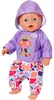 BABY born Hoodie Outfit 43cm, Sada oblečení pro panenky, 3 Náhled obrázku produktu 4