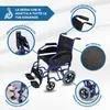 Mobiclinic Sedia a rotelle pieghevole Carrozzina disabili Anteprima dell’immagine prodotto 7