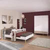 Dresser Hardy 135cm avec 3 Tren - petit-lait/chêne Voir les images du produit 5