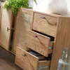 Komoda rattanowa 2-drzwiowa, 3 szuflady, szerokość 120 cm - Podgląd zdjęcia produktu 9