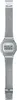 A digital watch with a silver mesh band and a rectangular face. Voir les images du produit