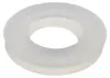10 Stück Flachdichtung Silikon, 2 mm, transparent 3/8 Zoll Produktbild-Vorschau 1