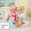 BABY born Teddy mit pinkem Strampler und beweglichen Armen Produktbild-Vorschau 5