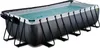 EXIT Black Leather Rahmenpool 540x250x122cm, Aufstellpool, Produktbild-Vorschau 3
