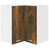 Pensile angolare in rovere fumé 57x57x60 cm Materiale a Anteprima dell’immagine prodotto 1