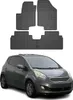 2010-2025 Kia Venga Fußmatten TPE Schwarz 4 tlg Produktbild-Vorschau 1