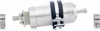 A fuel pump with two hose clamps on a white background. Produktbild-Vorschau