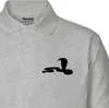Huuraa Damen Polo Shirt Schlange Kobra Silhouette XXL Sport Produktbild-Vorschau 2