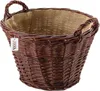 Tmavý proutěný koš na sklizeň ovoce, zeleniny, brambor, Náhled obrázku produktu 3