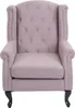 A single armchair shown from the front against a white background. Voir les images du produit