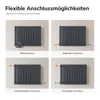 EMKE radiateur horizontal design panneau 630×850 mm, Voir les images du produit 5