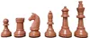 Schachfiguren beige/braun KH 93 mm Produktbild-Vorschau 3