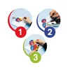 Hama Perlen 4580 Große Stiftplatten 4er Set für Midi Produktbild-Vorschau 4