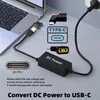 90° USB C Typ C zu DC Stromwandle Stromladegerät Adapter Produktbild-Vorschau 3