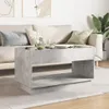 Couchtisch mit Infinity-LED Betongrau 90x50x50 cm Produktbild-Vorschau 3