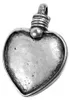 Minott Kautschuk Kette mit Anhänger Herz 19094 Produktbild-Vorschau 2