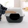 Rotho Katzentoilette mit Haube Bella – 56 x 39,5 x 38 cm – Produktbild-Vorschau 7