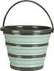 A collapsible bucket with a handle. Produktbild-Vorschau