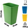 KADAX Set de poubelles pour le tri des déchets, poubelles Voir les images du produit 3