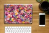 MuchoWow® Laptop Aufkleber Sticker Cover Blumen - Farben - Produktbild-Vorschau 2