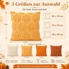 Cuscini decorativi a tema autunnale, 45x45 cm, design Anteprima dell’immagine prodotto 2